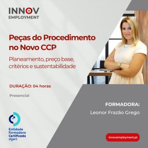Peças do Procedimento no Novo CCP - Planeamento, preço base, critérios e sustentabilidade