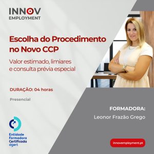 Escolha do Procedimento no Novo CCP - Valor estimado, limiares e consulta prévia especial